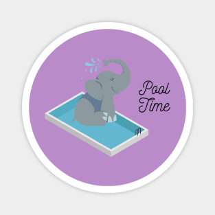 Pool time Magnet